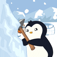 Working Blue Collar GIF by Pudgy Penguins