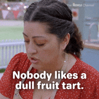 Nobody likes dull fruit tarts