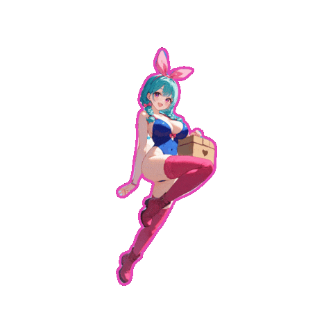 Delivery Girl Sticker