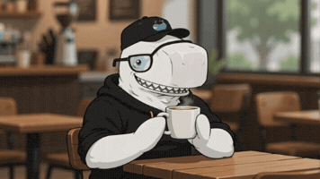 Good Morning Drinking GIF by Secret Society Of Whales