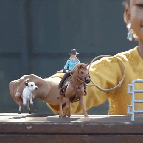Toy Cowgirl GIF by Schleich USA