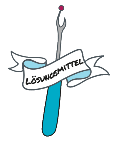 Turkis Help Sticker by Nähgedöns