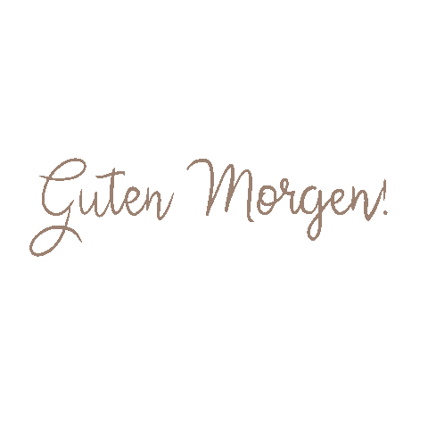 Guten Morgen Sticker