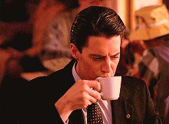 twin peaks coffee GIF