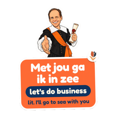 Deal Partners Sticker by Dutch Fluency