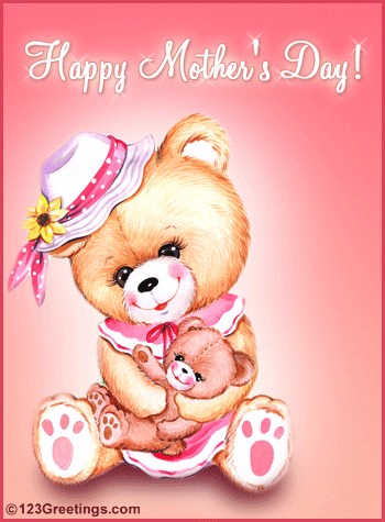 happy mothers day teddy bear
