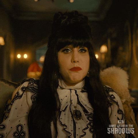 Kristen Schaal Omg GIF by What We Do in the Shadows
