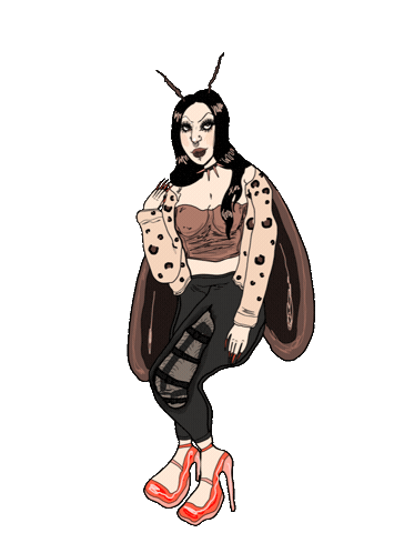 Bug Sticker by BugznSlutz