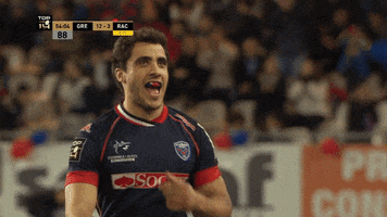 lucas dupont smile GIF by FCG Rugby