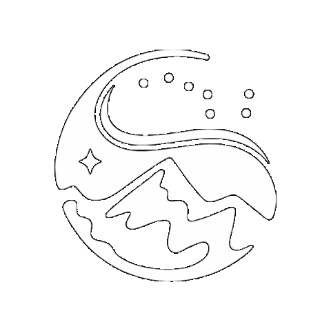 Fairbanks Awl Sticker by Alaska Wild Lights