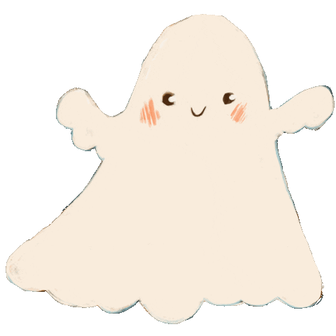 Halloween Ghost Sticker