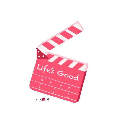 Life Is Good Movie Sticker by LG Global
