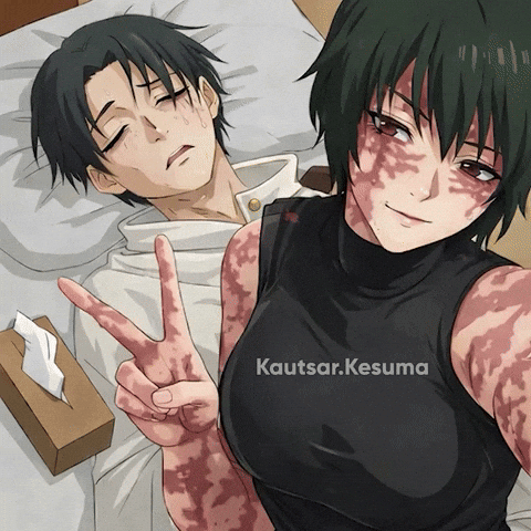 Jujutsu Kaisen Maki GIF