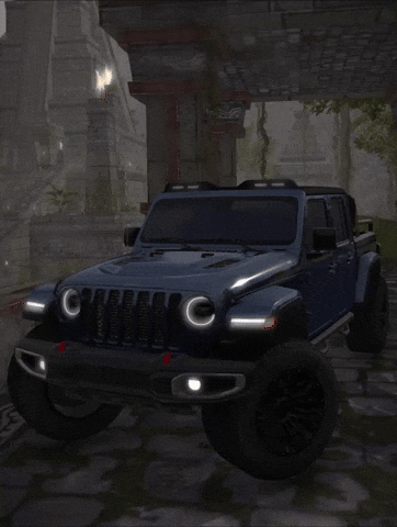 Gladiator Jeep GIF