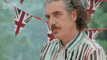 Excuse Me Reaction GIF by The Great British Bake Off