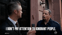 not paying attention gif