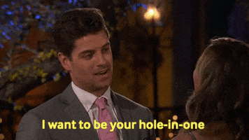 abc i want to be your hole in one GIF by The Bachelorette