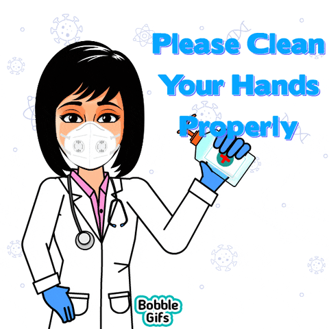 Clean Hands Doctors GIF by Bobble