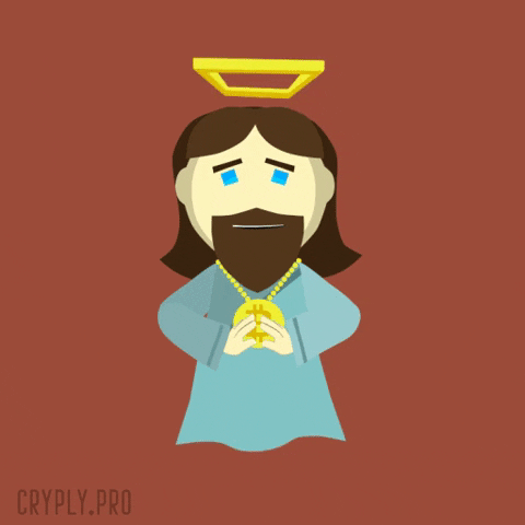 Jesus Christ Thumbs Down GIF by Mr.Cryply
