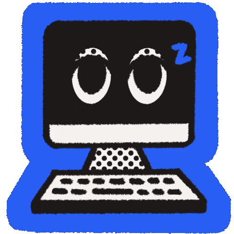 Sleepy Computer GIF by Dropbox