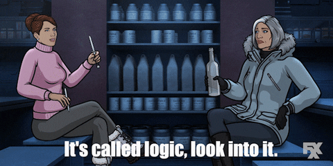 Cheryl Tunt Logic GIF by Archer - Find & Share on GIPHY
