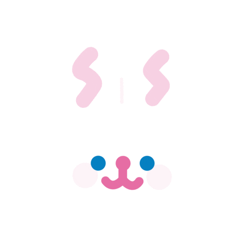 Rabbit Icon Sticker by THE RECORDER FACTORY