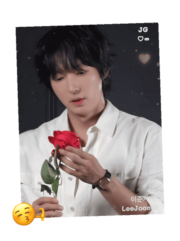Love You Rose Sticker