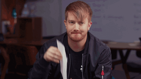 Look At This Fine Print GIF by Rooster Teeth - Find & Share on GIPHY