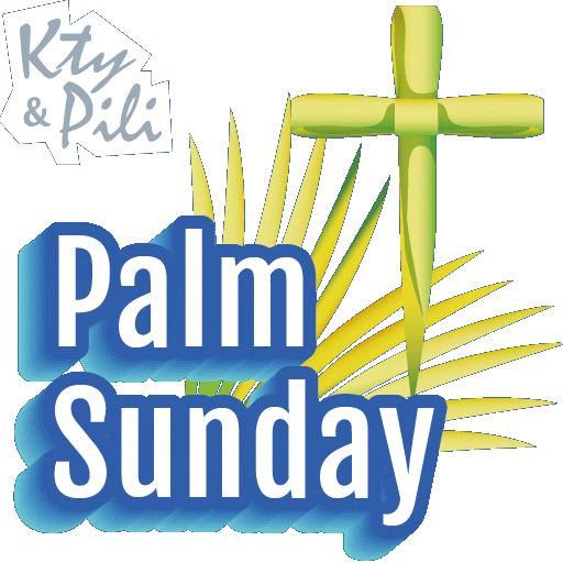 Palm Sunday Easter Sticker by Kty&Pili