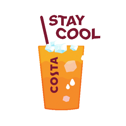 Summer Juice Sticker by Costa Coffee MY