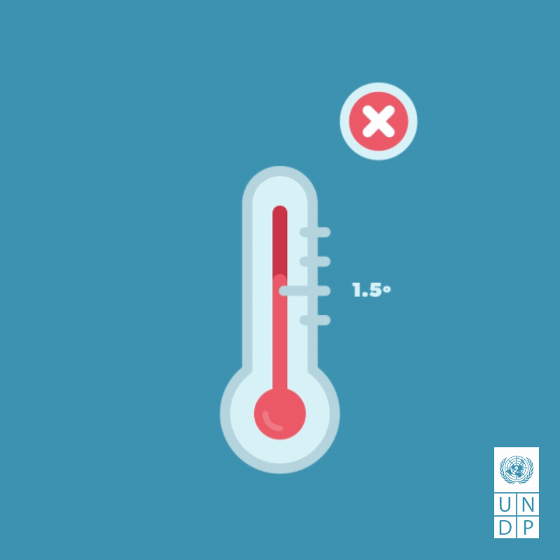 Globalwarming Thermometer GIF by UN Development Programme Find