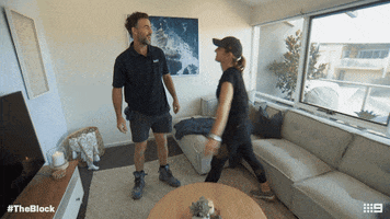 Channel 9 Blockhead GIF by The Block