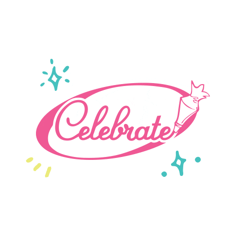 Celebrate Sticker