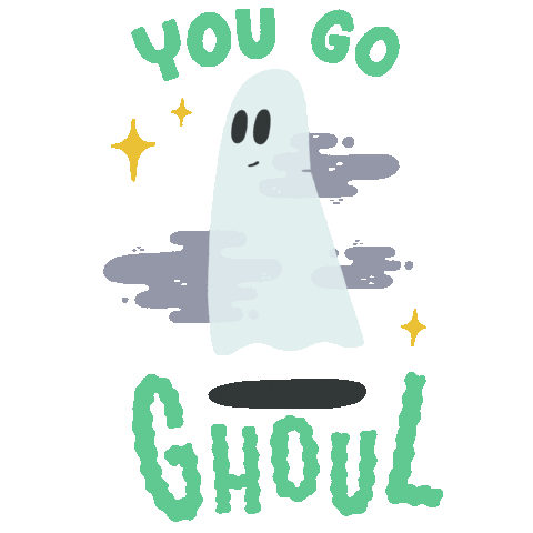 Halloween Ghost Sticker by Matt Joyce
