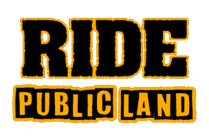 Moto Sticker by Public Land Riders