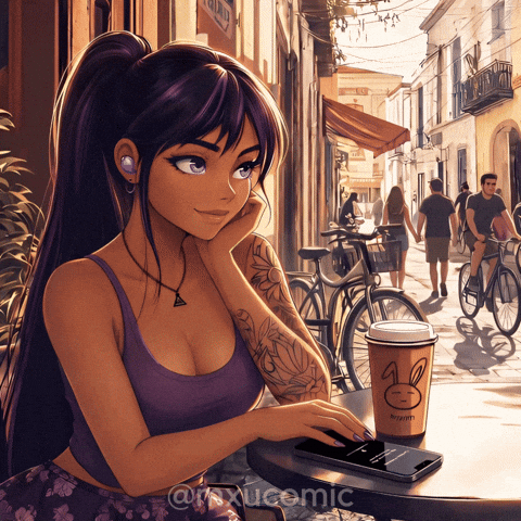 Ancient History Anime Girl GIF by MXU
