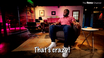 Brian Orakpo Thats Crazy GIF by The Roku Channel