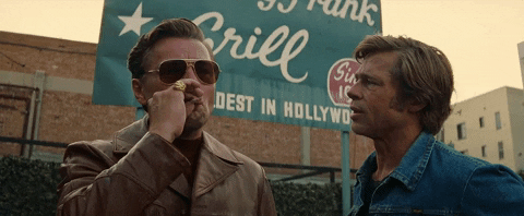 Italian Movies Once Upon A Time In Hollywood Brad Pitt Leonardo Dicaprio GIF