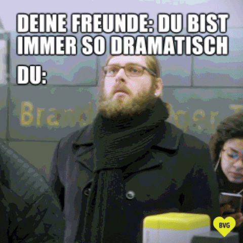 drama weilwirdichlieben GIF by BVG