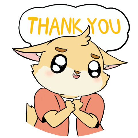 Thank You Sticker by XP-PEN USA