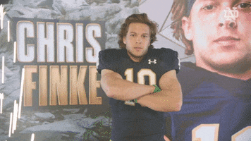 Sparks Nd Football GIF by Notre Dame Fighting Irish