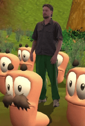 Worms Enttäuscht GIF