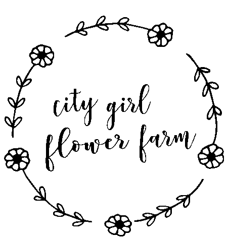 City Girl Flower Farm Sticker