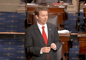 Filibustering Rand Paul GIF by GIPHY News