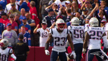 Patrick Chung Reaction GIF by New England Patriots