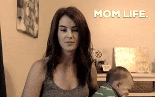 nikkielledgebrown zoom work from home mom life video call GIF