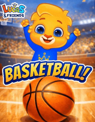 March Madness Celebration GIF by Lucas and Friends by RV AppStudios