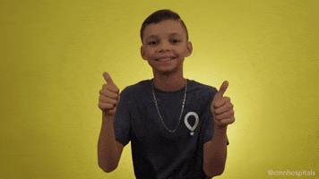 Devin Thumbs Up GIF by Children's Miracle Network Hospitals