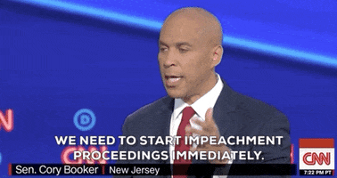 Cory Booker Impeachment GIF by GIPHY News