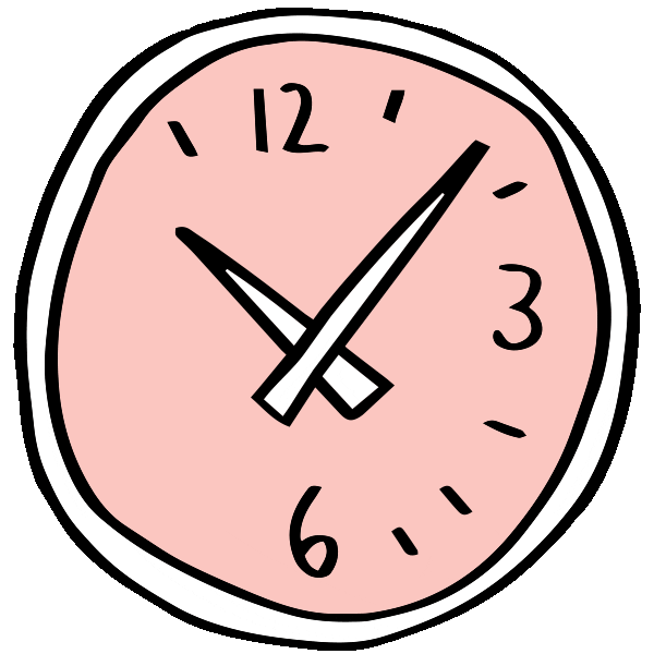 Watch Clock Sticker by Abiby for iOS & Android GIPHY